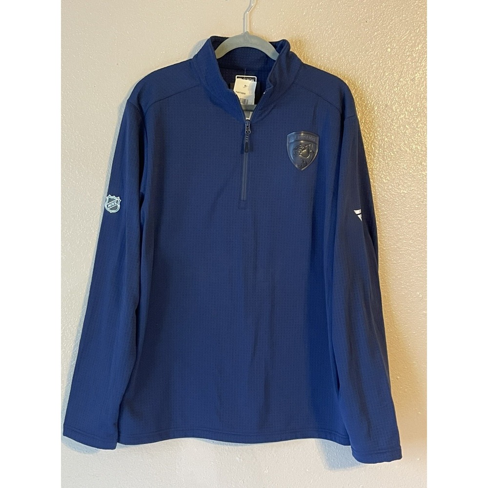 Florida Panthers Fanatics Authentic Pro‎ Quarter-Zip Jacket Men's XL NWT